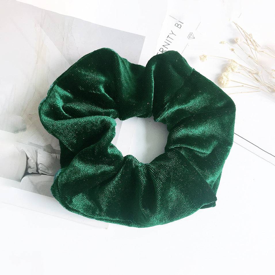 Flannel Hair Tie Ponytail Flannel Hair Tie Ponytail